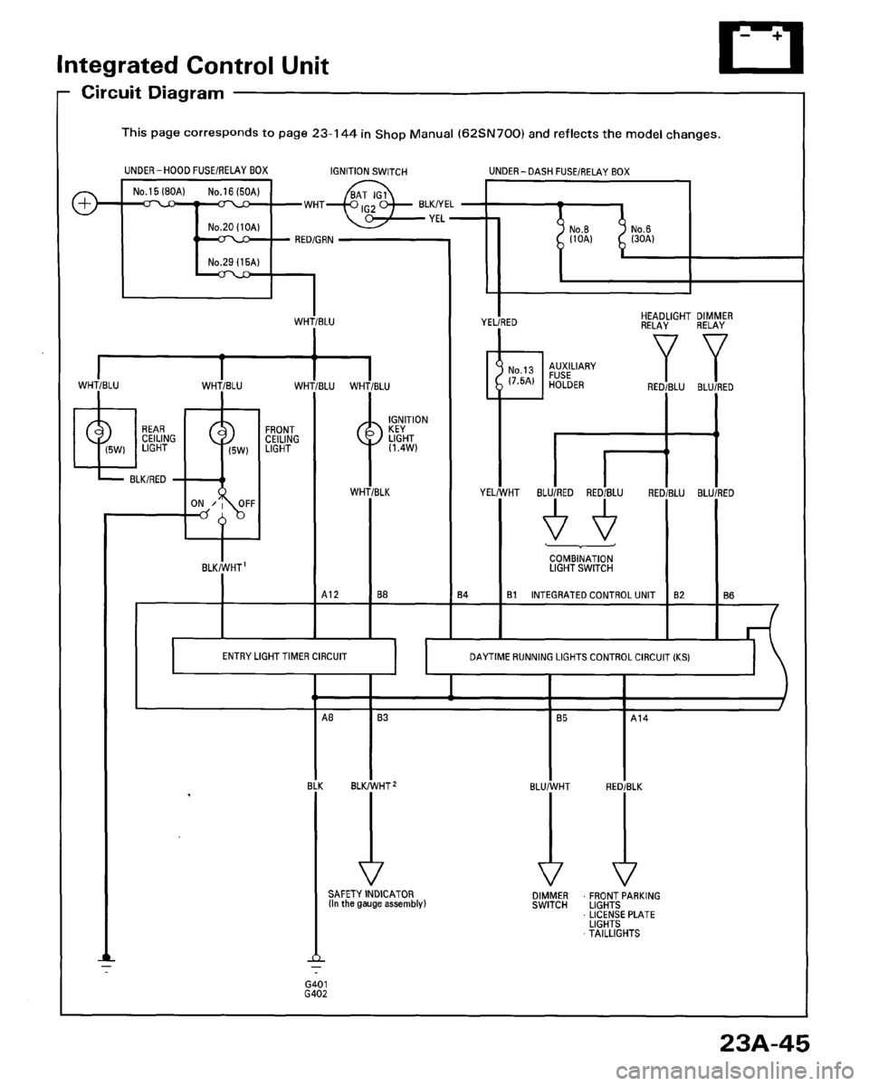 HONDA ACCORD 1996 Service Manual Supplement HONDA ACCORD 1996 Service Manual Supplement