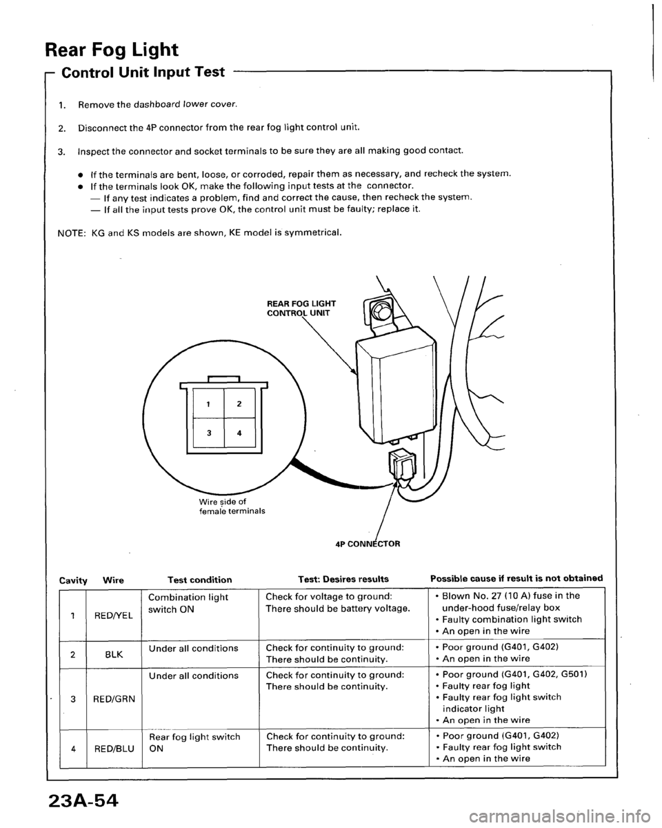 HONDA ACCORD 1996 Service Manual Supplement HONDA ACCORD 1996 Service Manual Supplement