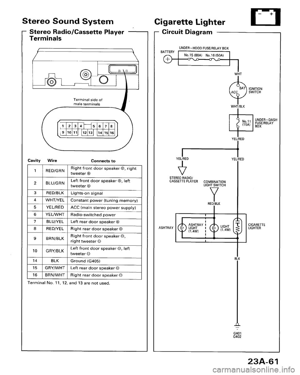 HONDA ACCORD 1996 Service Manual Supplement HONDA ACCORD 1996 Service Manual Supplement