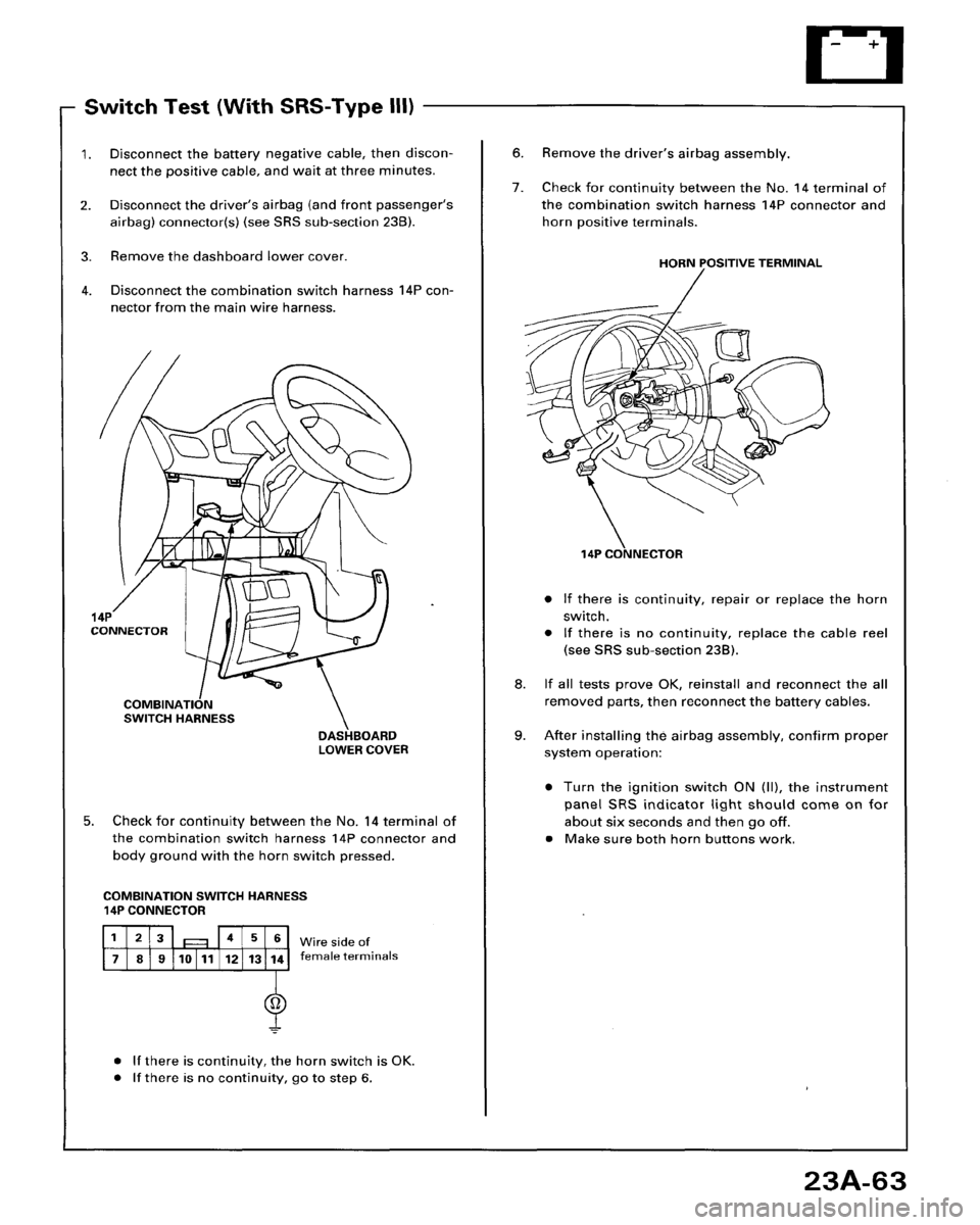 HONDA ACCORD 1996 Service Manual Supplement HONDA ACCORD 1996 Service Manual Supplement