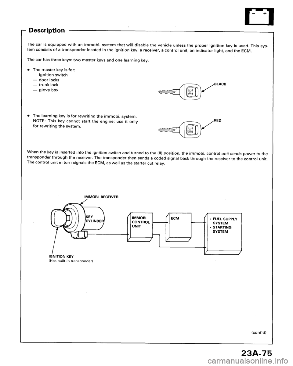 HONDA ACCORD 1996 Service Manual Supplement HONDA ACCORD 1996 Service Manual Supplement