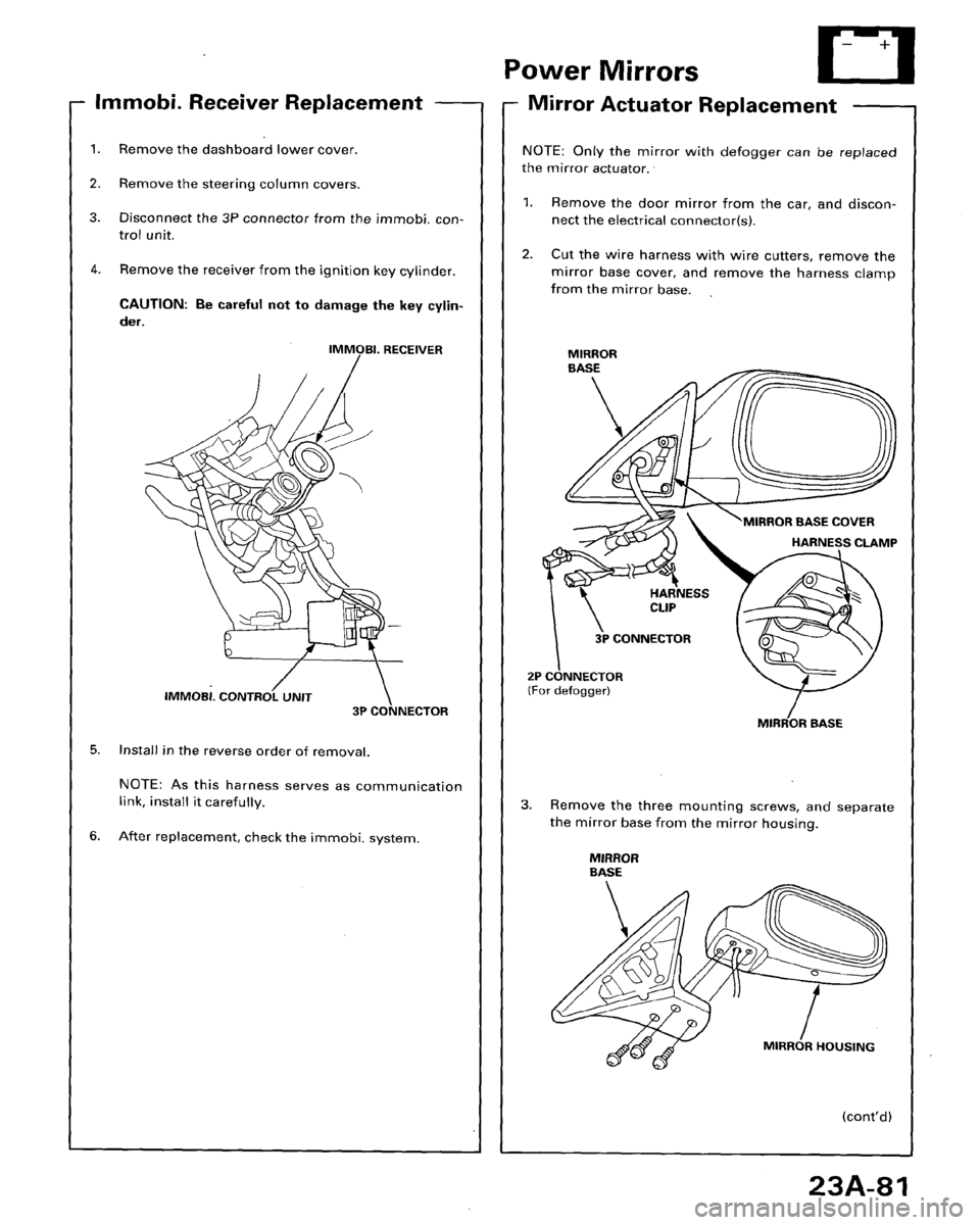 HONDA ACCORD 1996 Service Manual Supplement HONDA ACCORD 1996 Service Manual Supplement