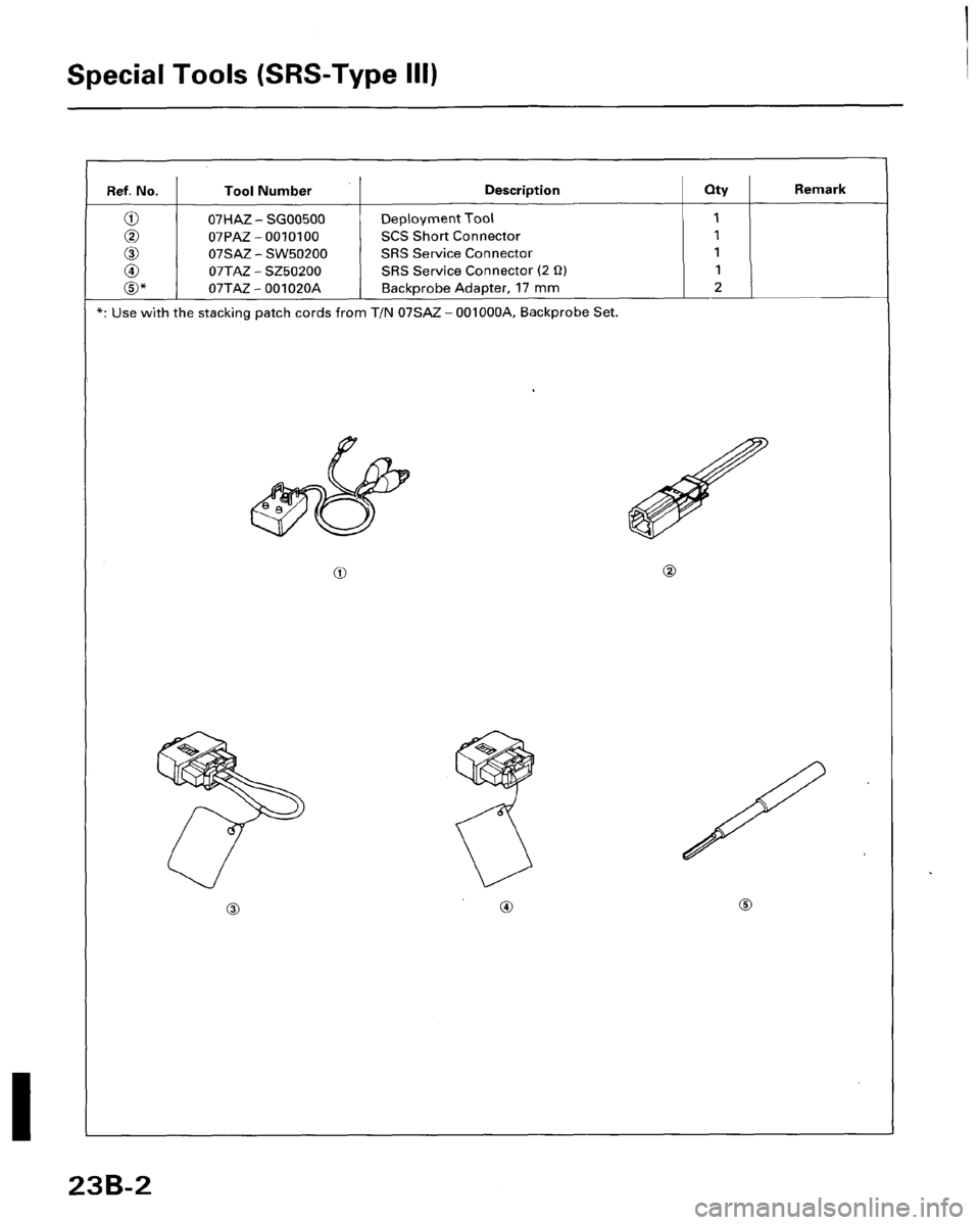 HONDA ACCORD 1996 Service Manual Supplement HONDA ACCORD 1996 Service Manual Supplement