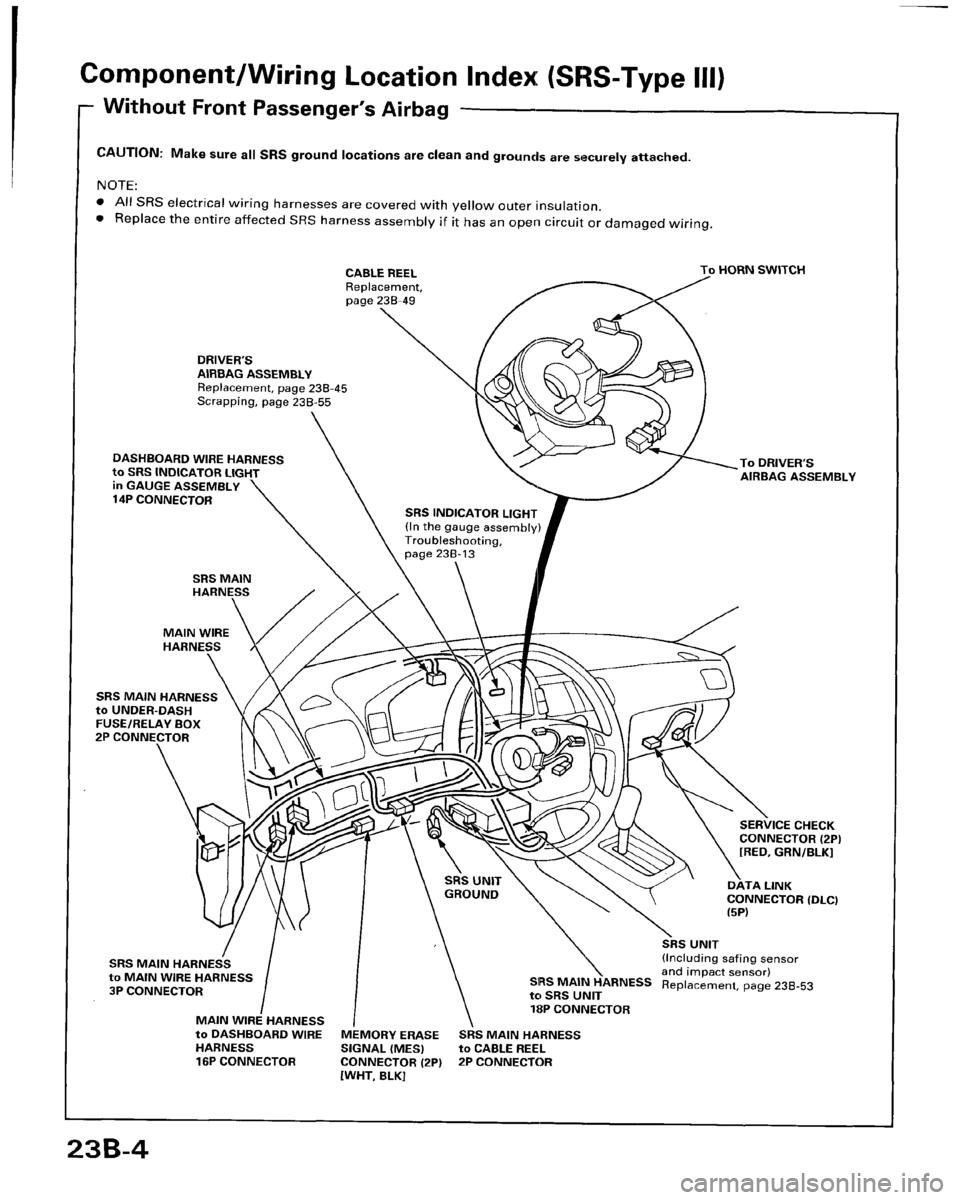 HONDA ACCORD 1996 Service Manual Supplement HONDA ACCORD 1996 Service Manual Supplement