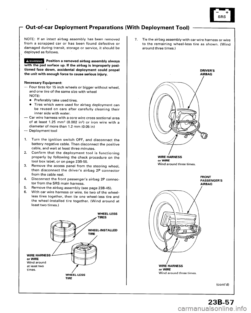 HONDA ACCORD 1996  Service Manual Supplement 
