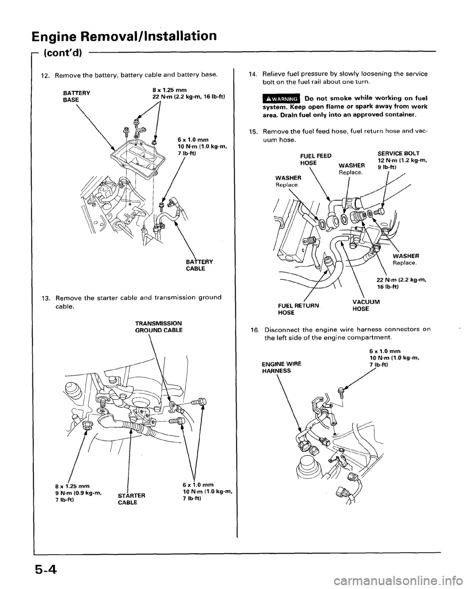 HONDA ACCORD 1996   Supplement Owners Guide 