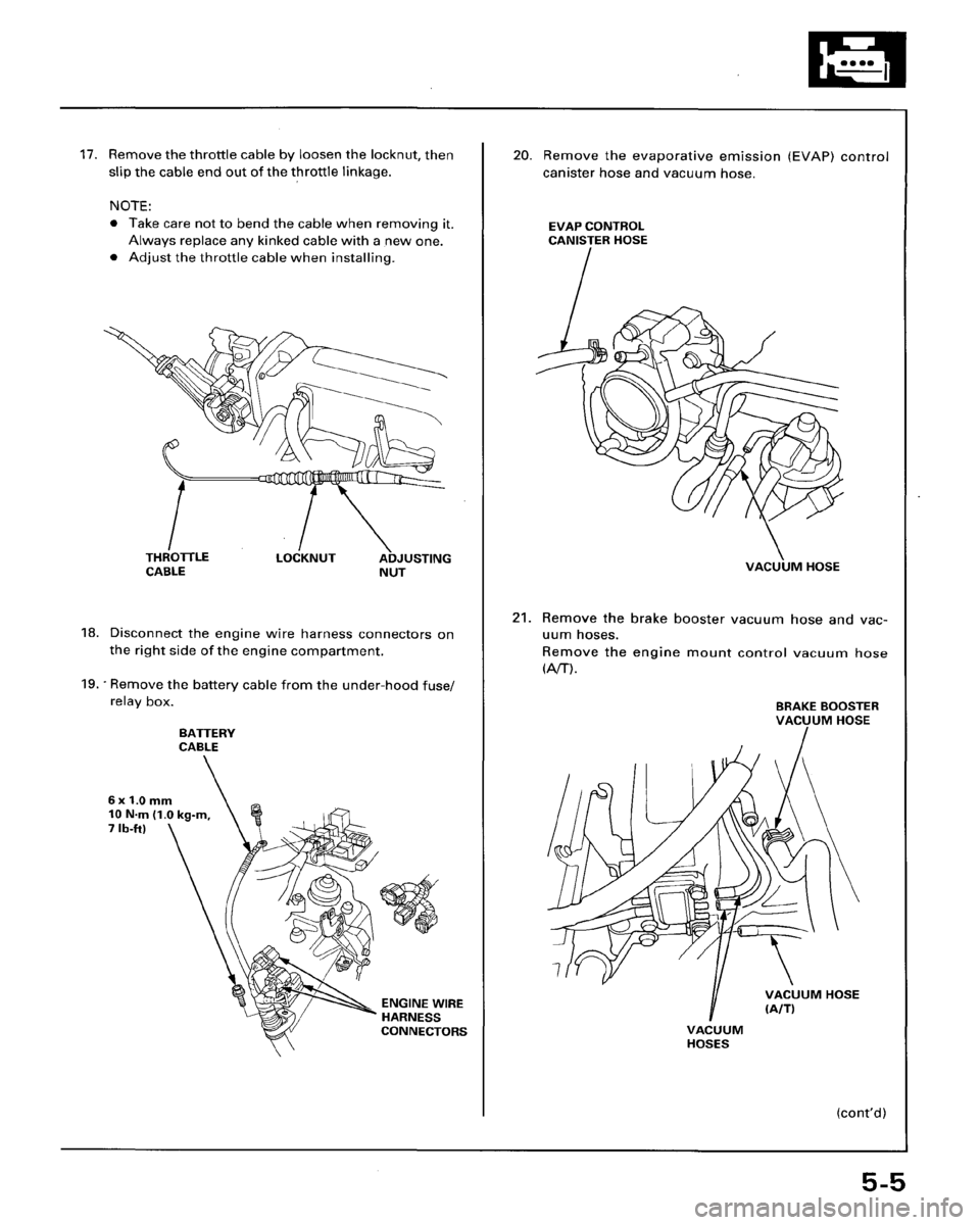 HONDA ACCORD 1996   Supplement Owners Guide 