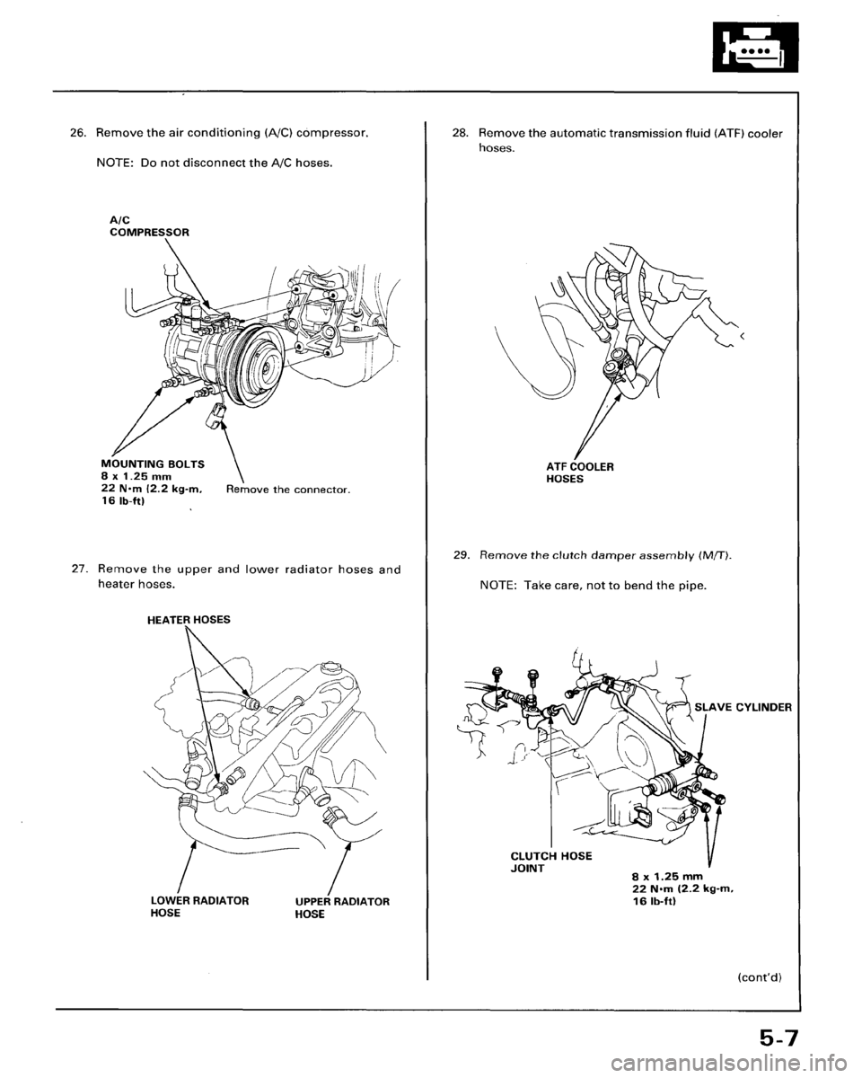 HONDA ACCORD 1996 Supplement Workshop Manual HONDA ACCORD 1996 Supplement Workshop Manual