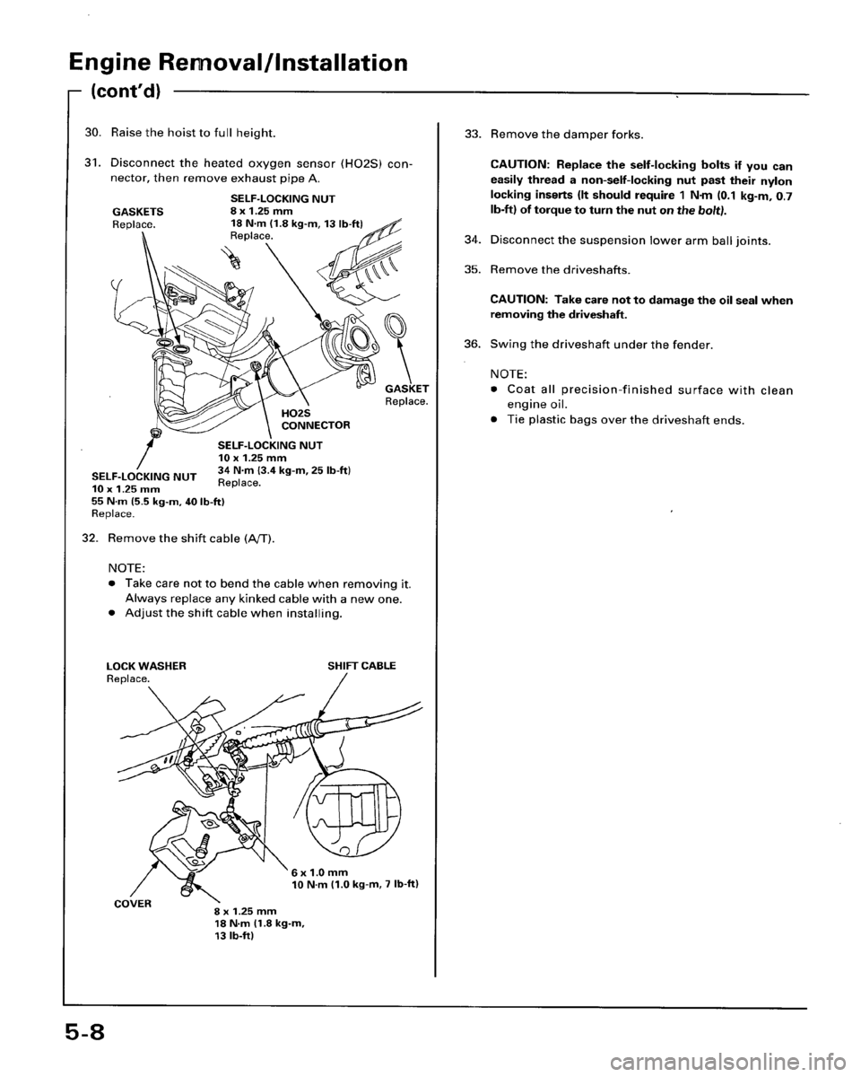 HONDA ACCORD 1996 Supplement Workshop Manual HONDA ACCORD 1996 Supplement Workshop Manual