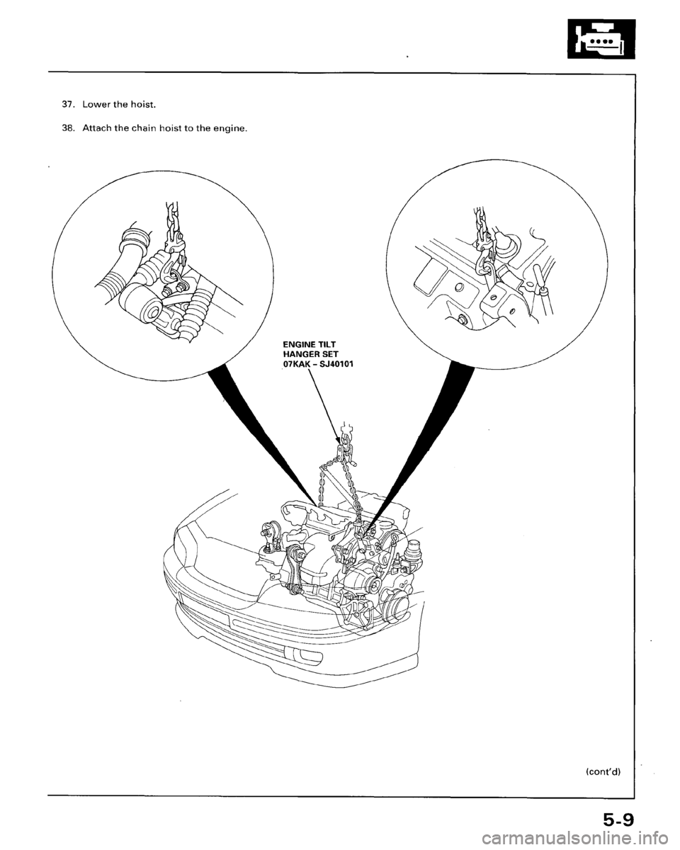 HONDA ACCORD 1996 Supplement Workshop Manual HONDA ACCORD 1996 Supplement Workshop Manual