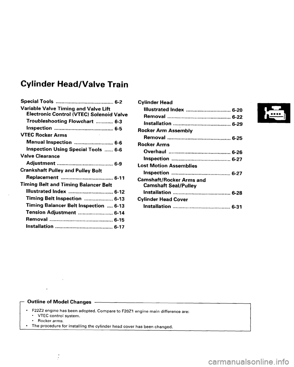 HONDA ACCORD 1996 Supplement Workshop Manual HONDA ACCORD 1996 Supplement Workshop Manual
