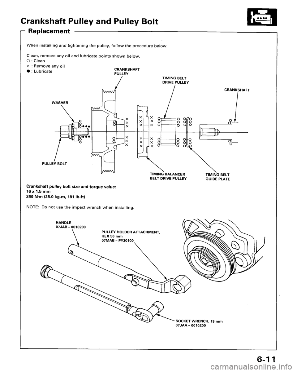 HONDA ACCORD 1996   Supplement Workshop Manual 