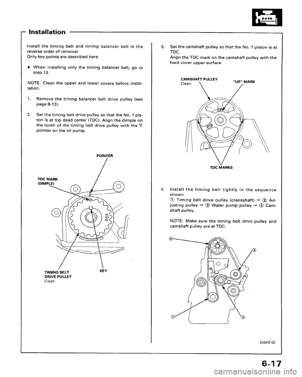 HONDA ACCORD 1996   Supplement Repair Manual 