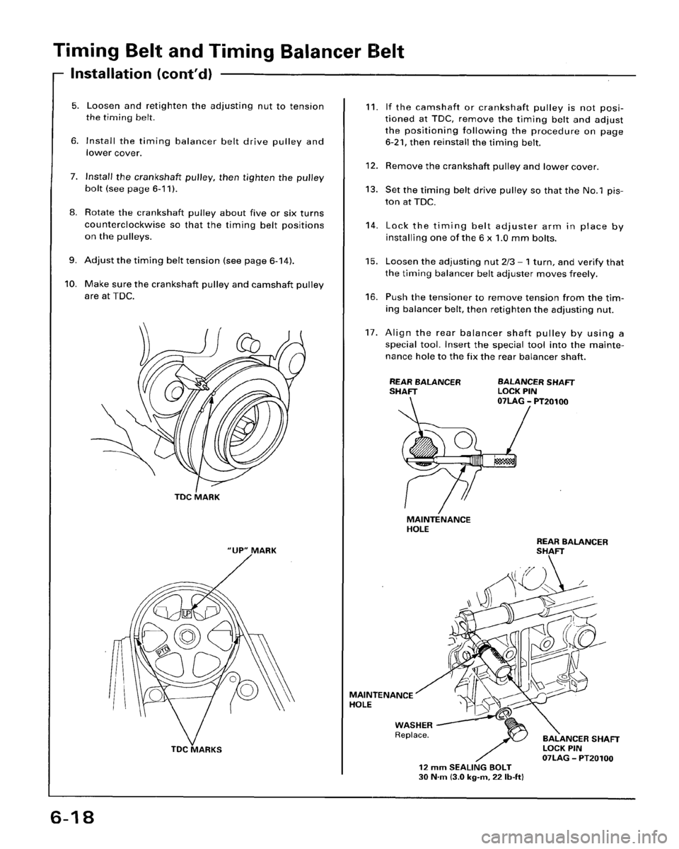HONDA ACCORD 1996   Supplement Repair Manual 