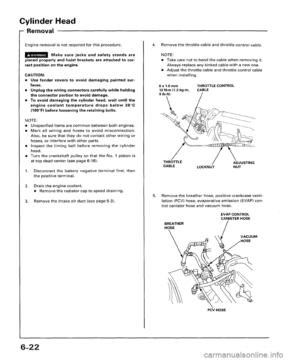 HONDA ACCORD 1996   Supplement Repair Manual 