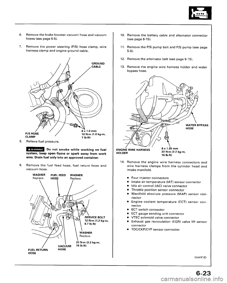 HONDA ACCORD 1996   Supplement Repair Manual 
