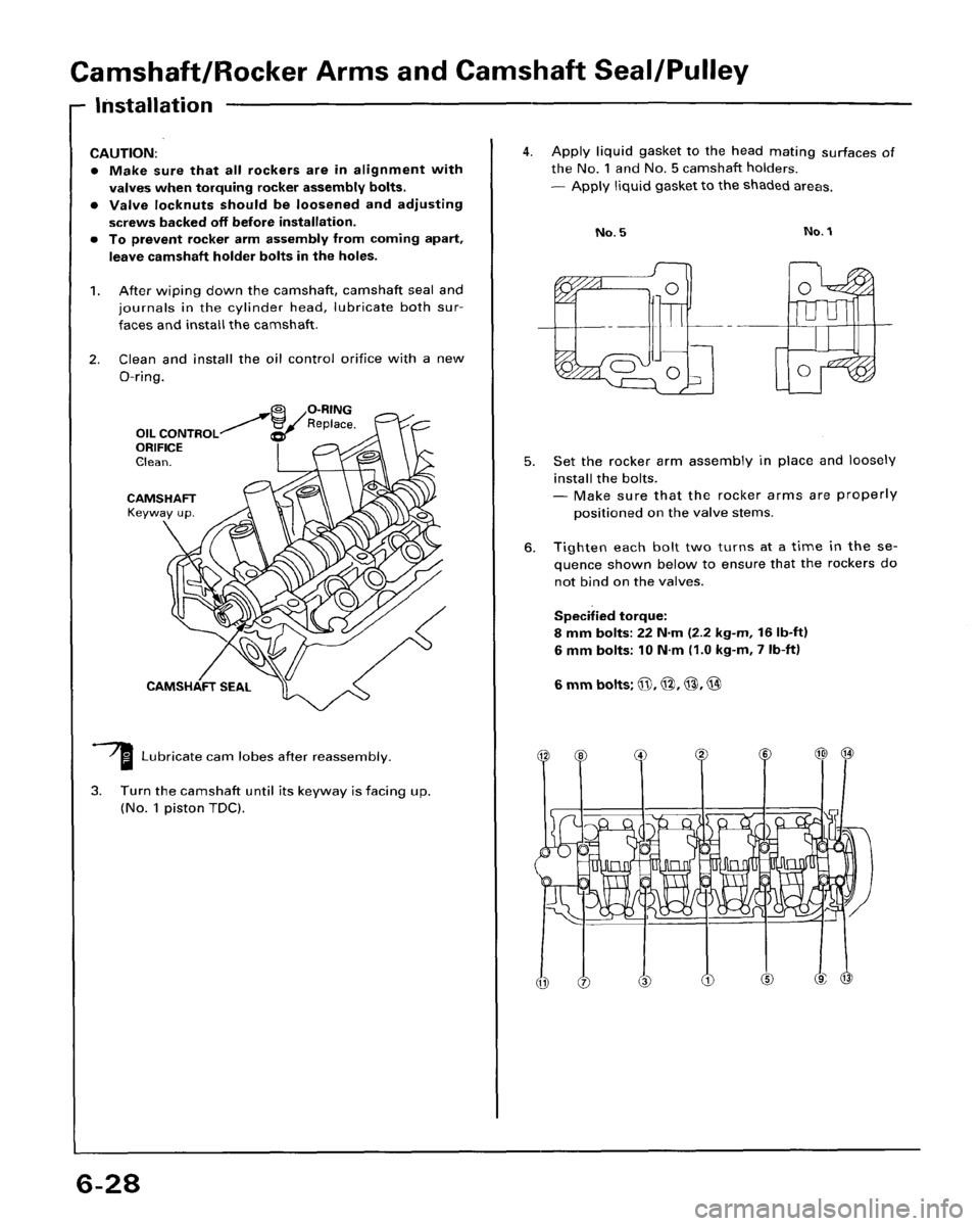 HONDA ACCORD 1996   Supplement Manual PDF 