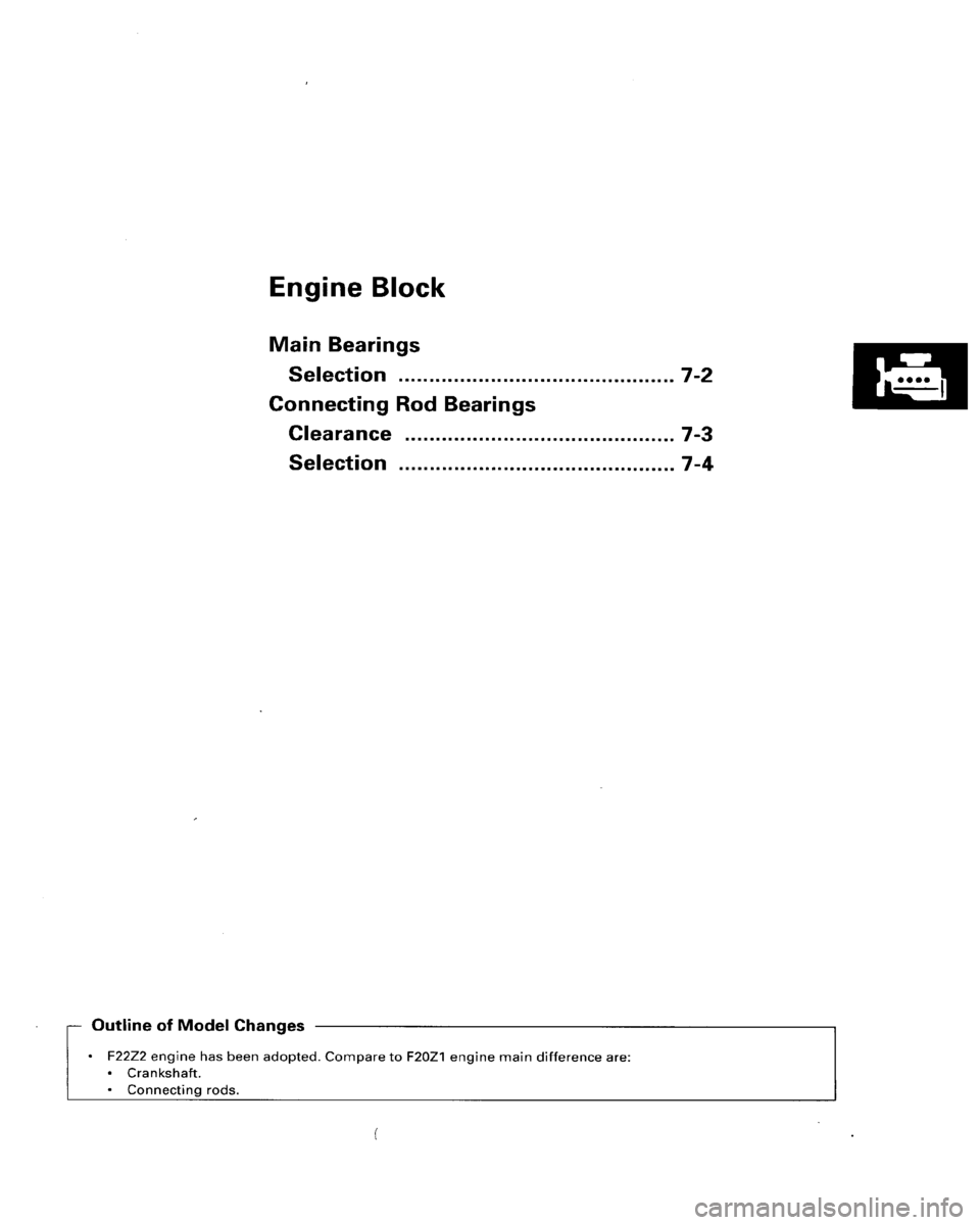 HONDA ACCORD 1996   Supplement Manual PDF 