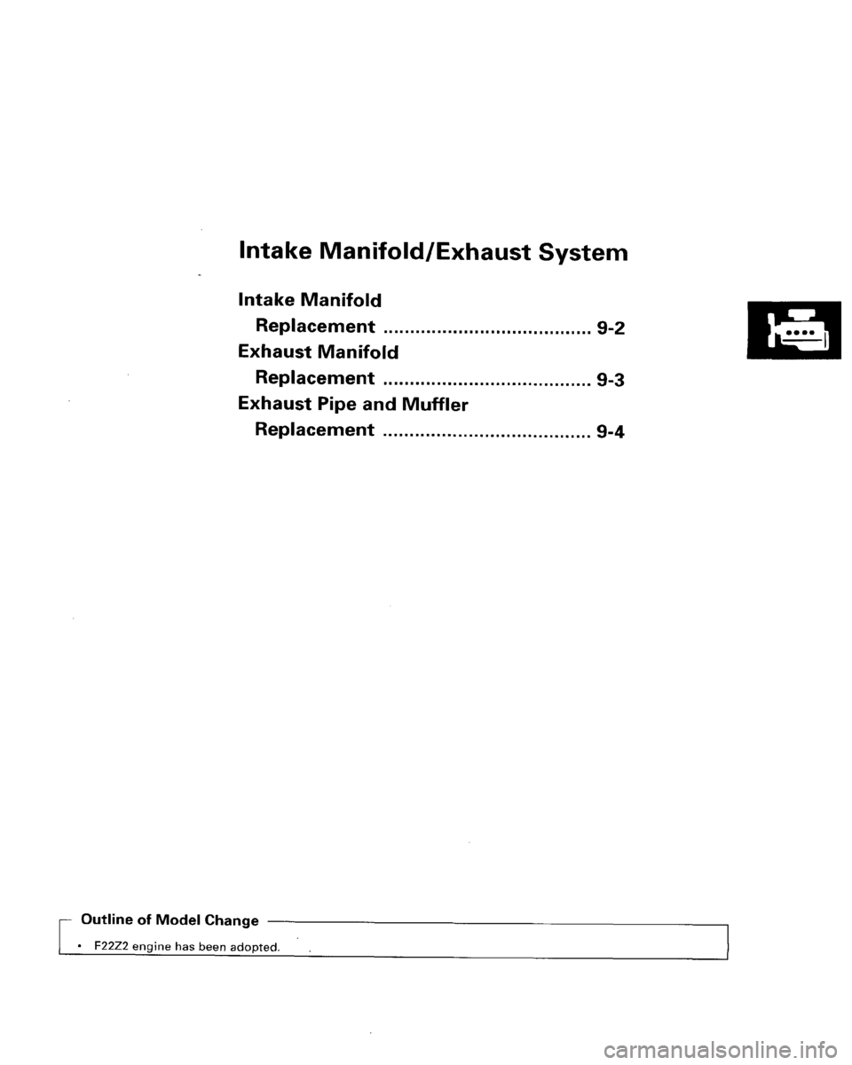 HONDA ACCORD 1996 Supplement Manual Online HONDA ACCORD 1996 Supplement Manual Online