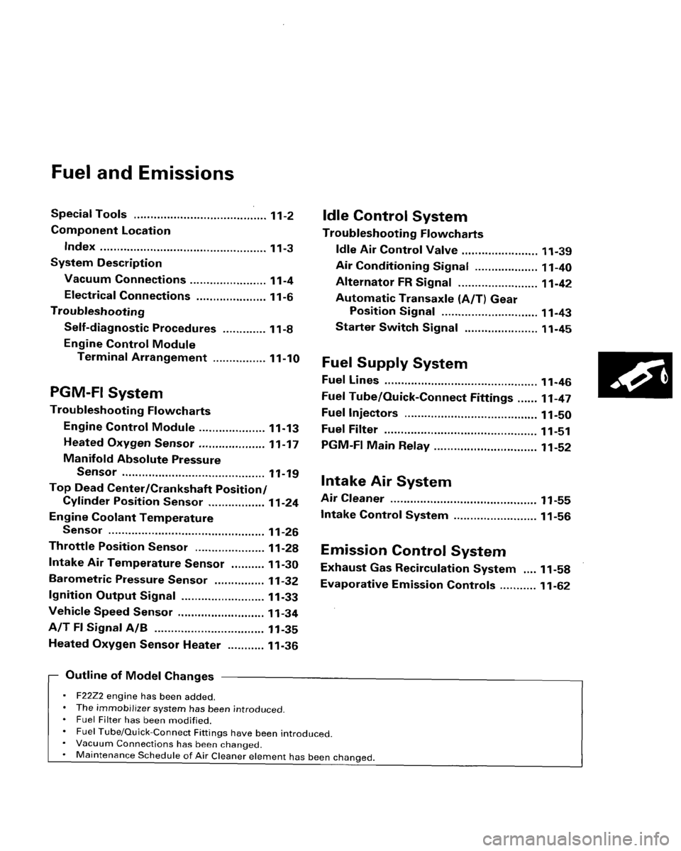 HONDA ACCORD 1996 Supplement Owners Manual HONDA ACCORD 1996 Supplement Owners Manual