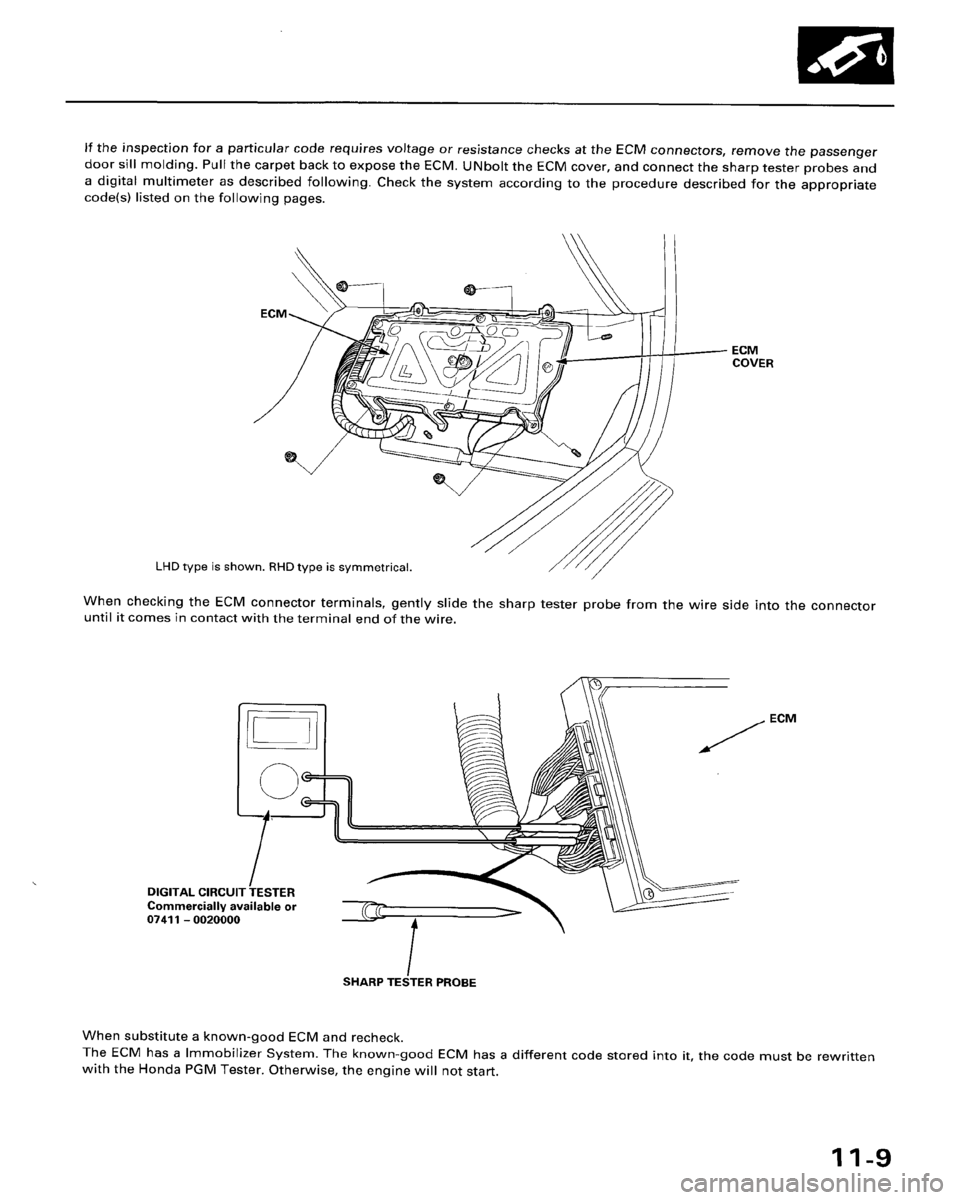 HONDA ACCORD 1996 Supplement Owners Manual HONDA ACCORD 1996 Supplement Owners Manual