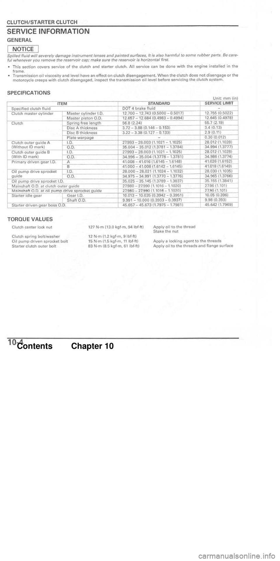 HONDA CBR1000RR 2004  Service Manual 