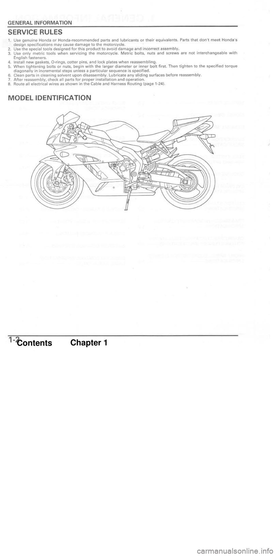 HONDA CBR1000RR 2004 Service Manual HONDA CBR1000RR 2004 Service Manual