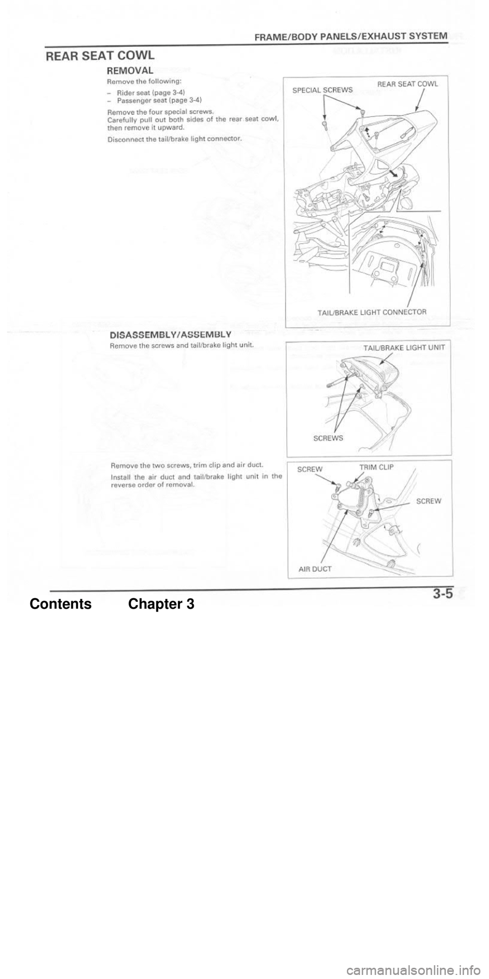 HONDA CBR1000RR 2004 Workshop Manual HONDA CBR1000RR 2004 Workshop Manual