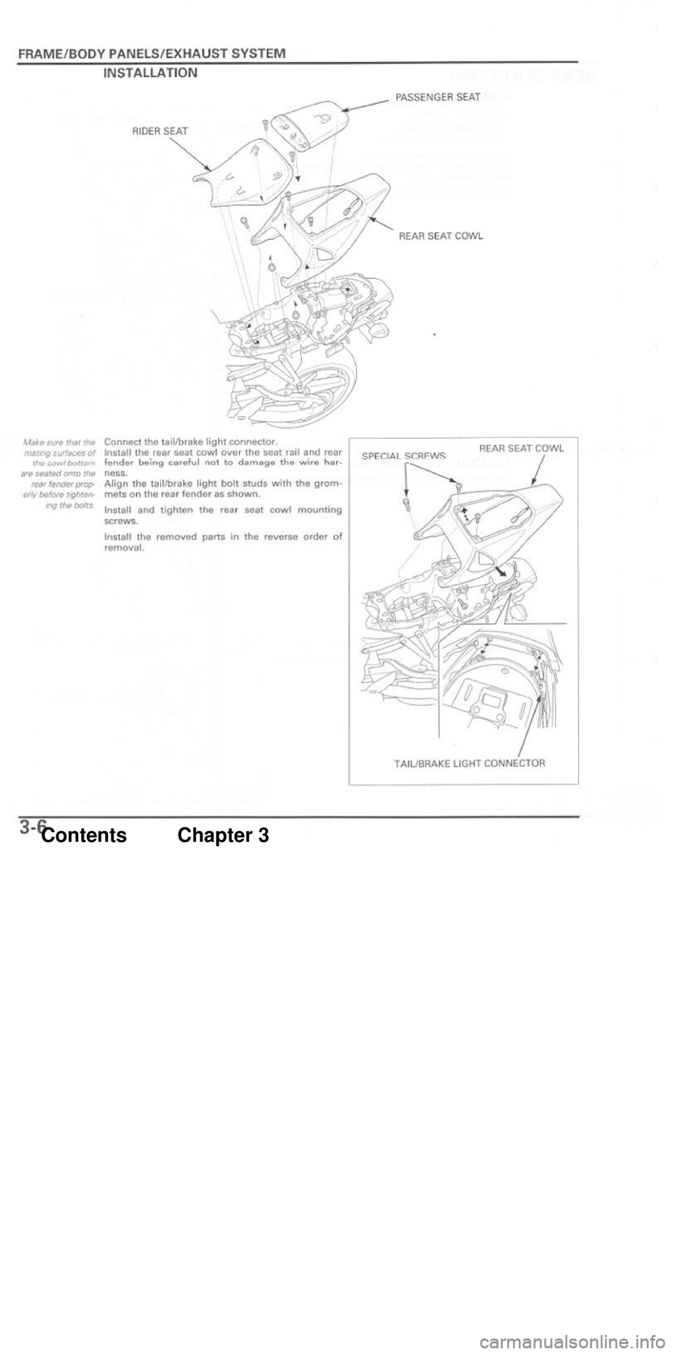 HONDA CBR1000RR 2004 Workshop Manual HONDA CBR1000RR 2004 Workshop Manual