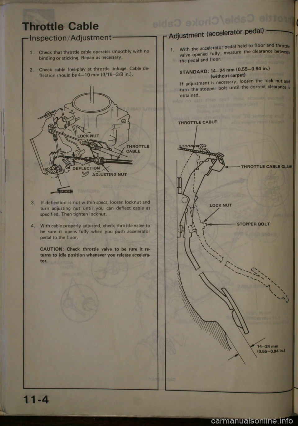 HONDA CITY 1983 Shop Manual HONDA CITY 1983 Shop Manual