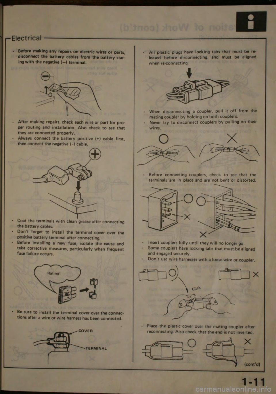 HONDA CITY 1983  Shop Manual 