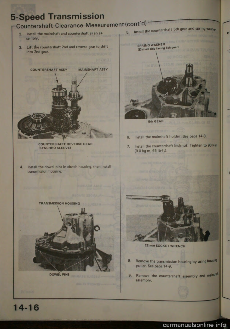 HONDA CITY 1983 Shop Manual HONDA CITY 1983 Shop Manual