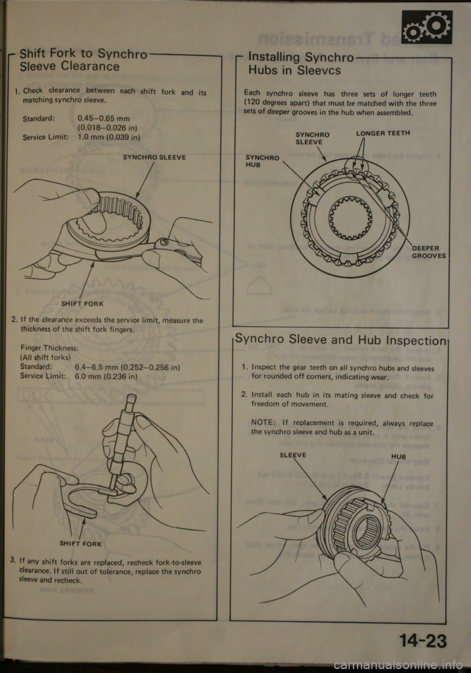 HONDA CITY 1983 Shop Manual HONDA CITY 1983 Shop Manual