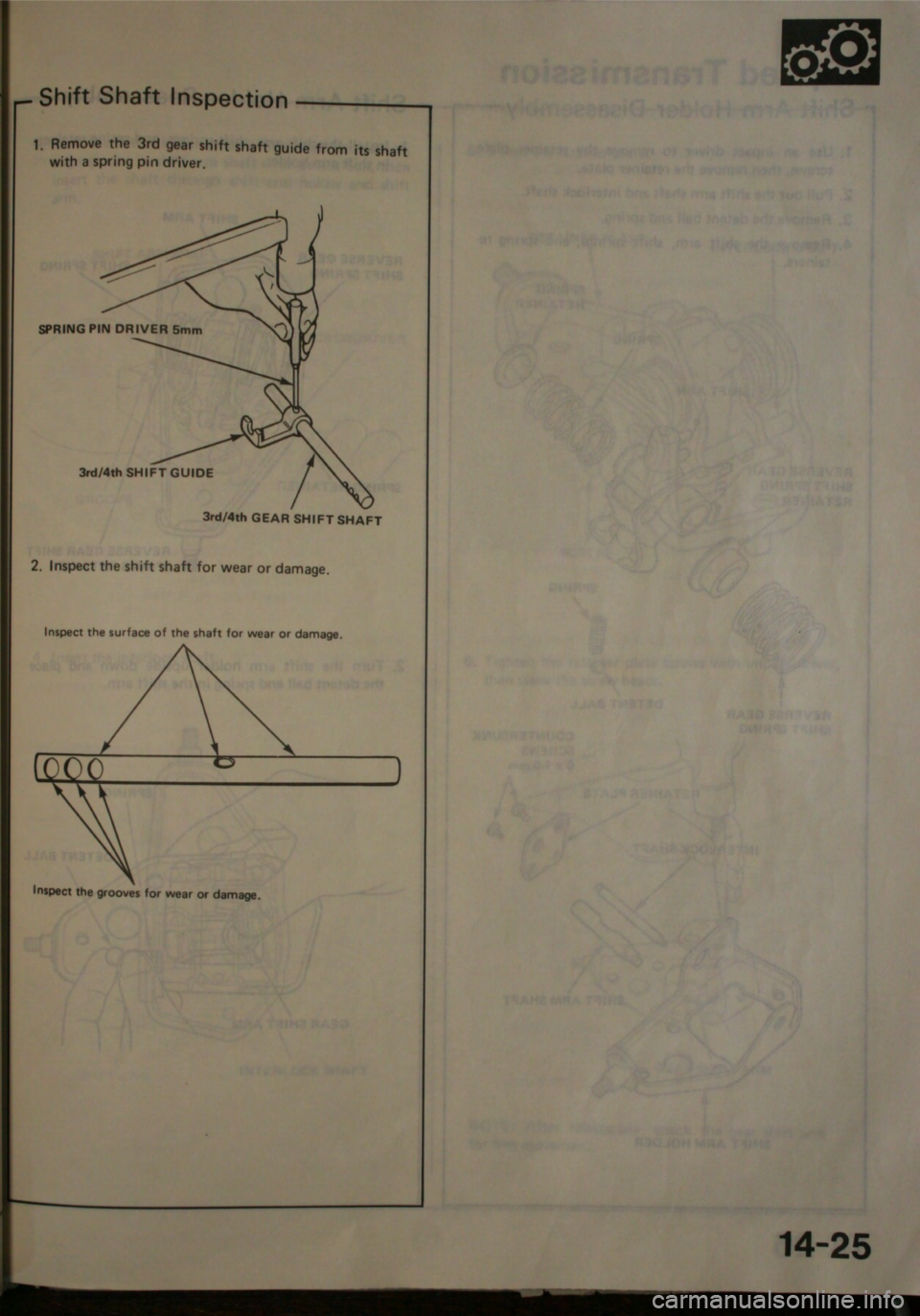 HONDA CITY 1983 Shop Manual HONDA CITY 1983 Shop Manual