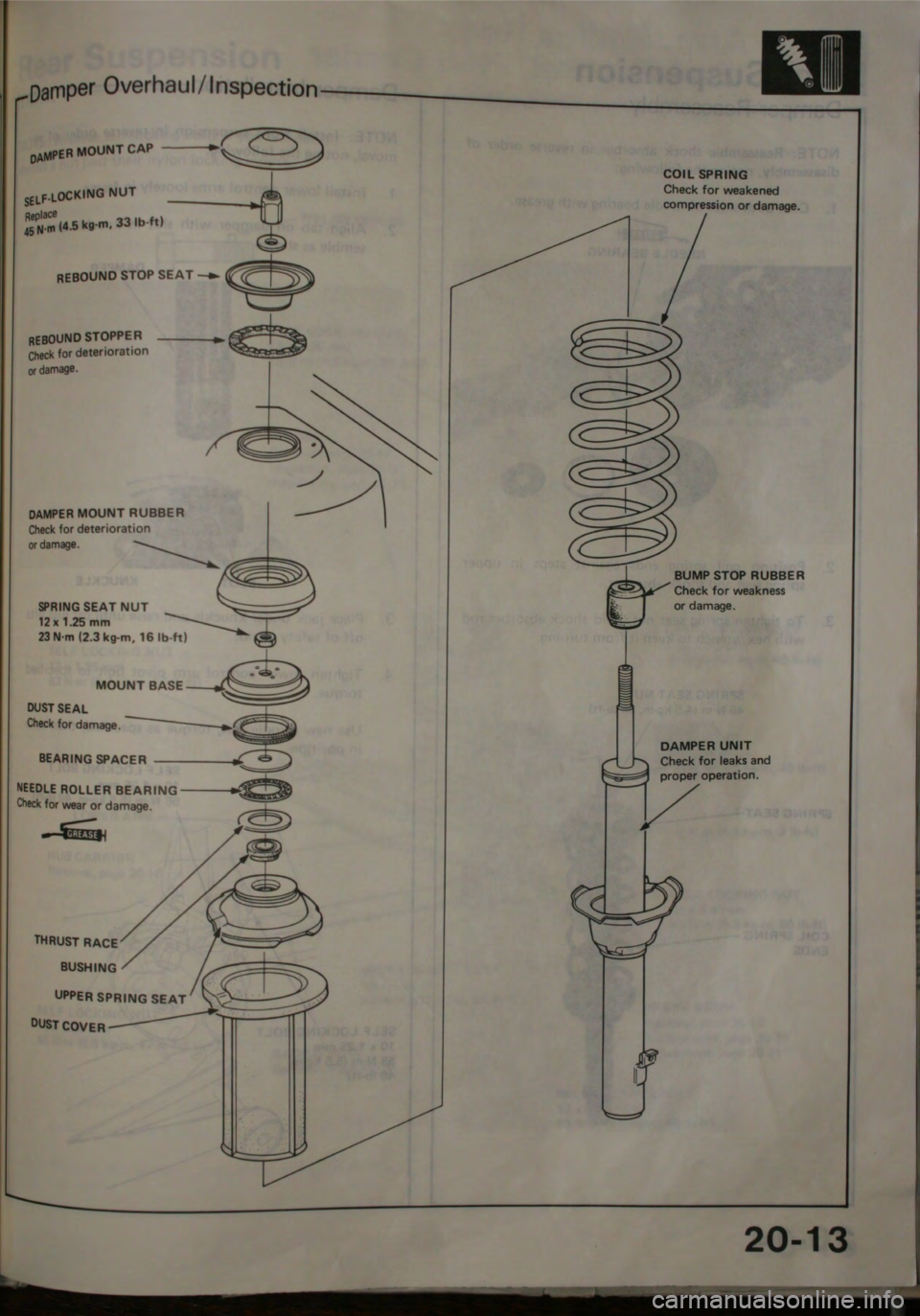 HONDA CITY 1983 Shop Manual HONDA CITY 1983 Shop Manual