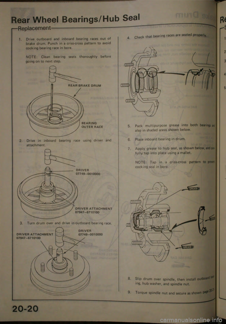 HONDA CITY 1983 Shop Manual HONDA CITY 1983 Shop Manual