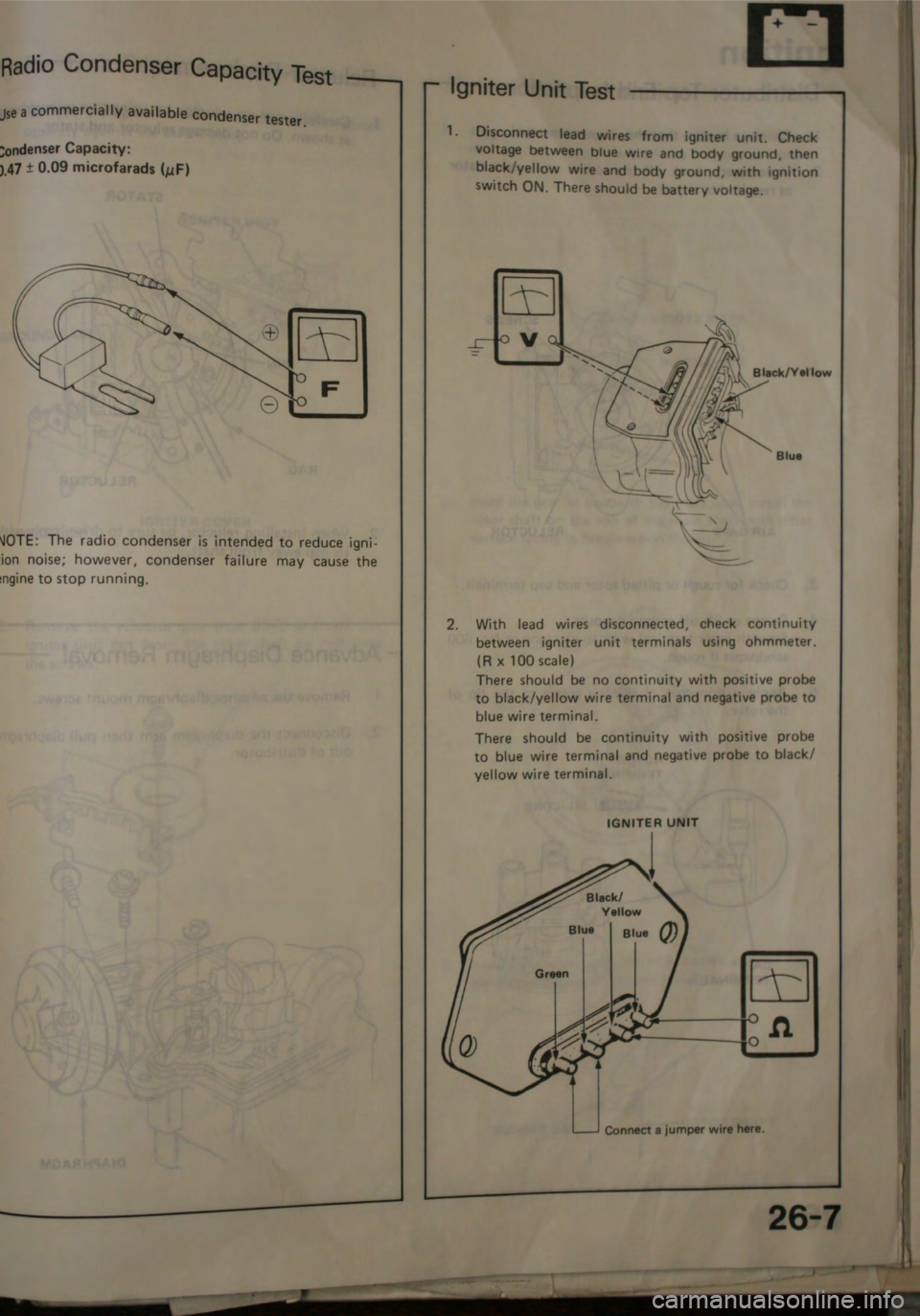 HONDA CITY 1983  Shop Manual 