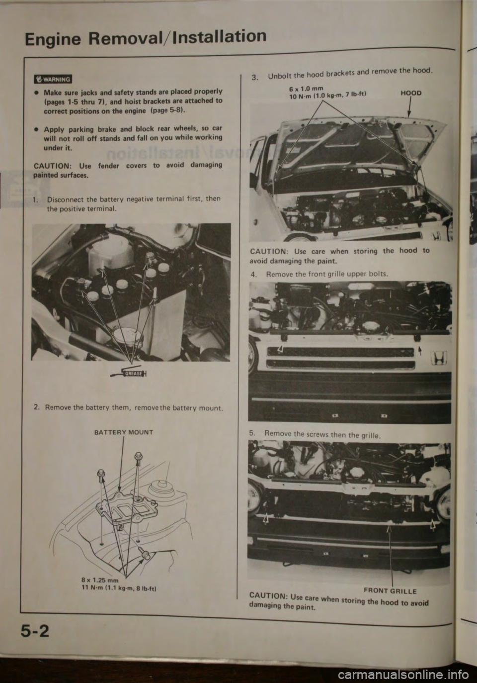 HONDA CITY 1983  Shop Manual 