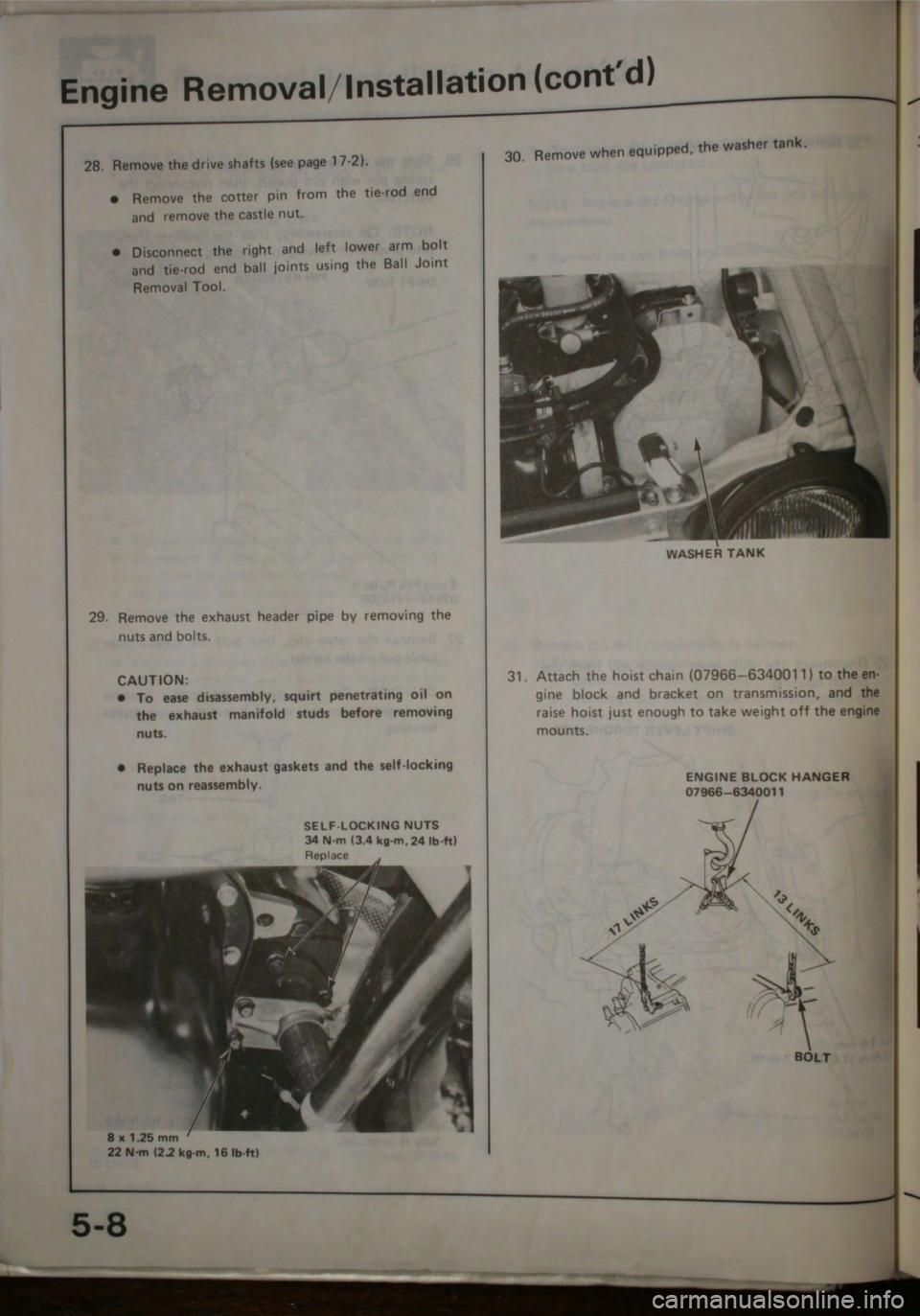 HONDA CITY 1983  Shop Manual 