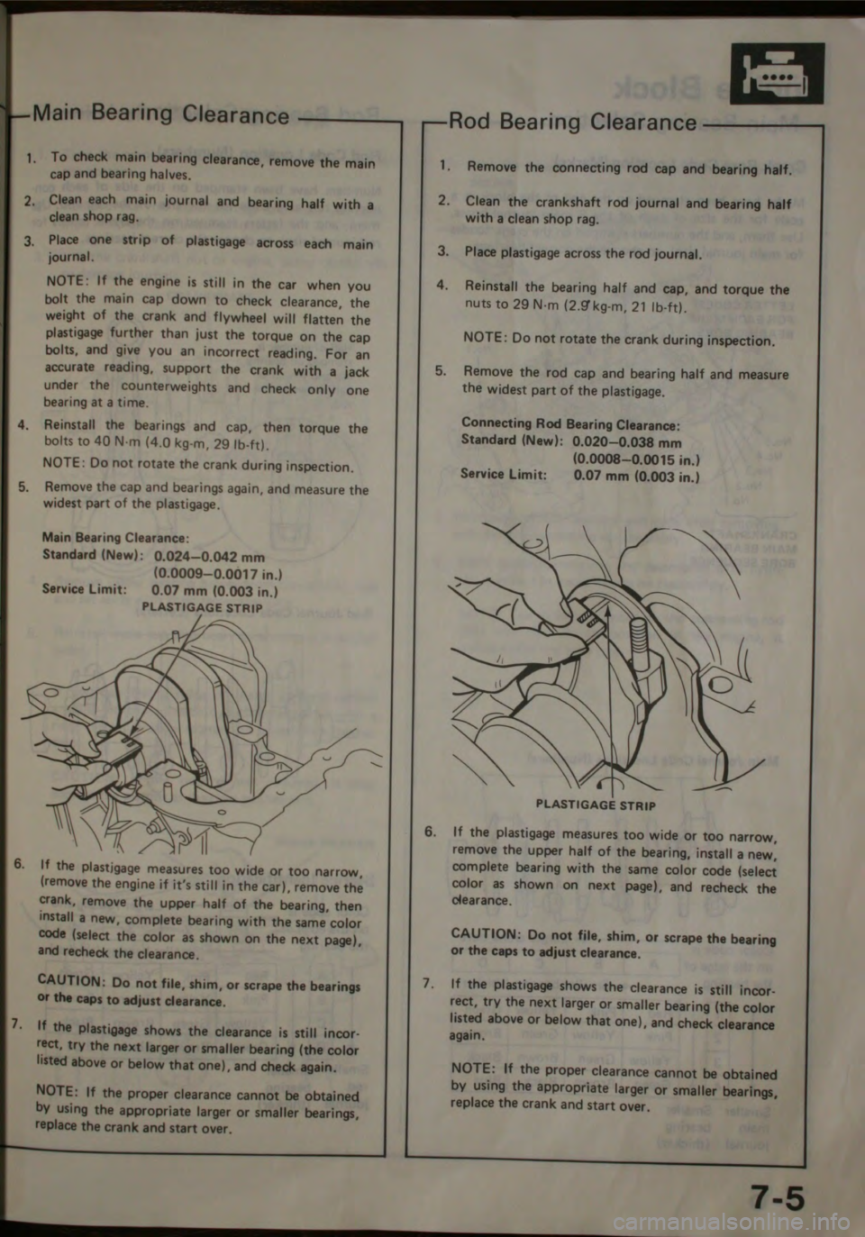 HONDA CITY 1983 Shop Manual HONDA CITY 1983 Shop Manual