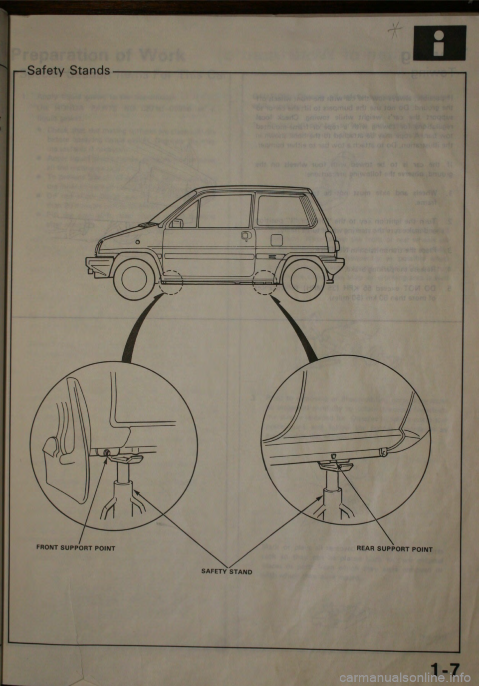 HONDA CITY 1983  Shop Manual 