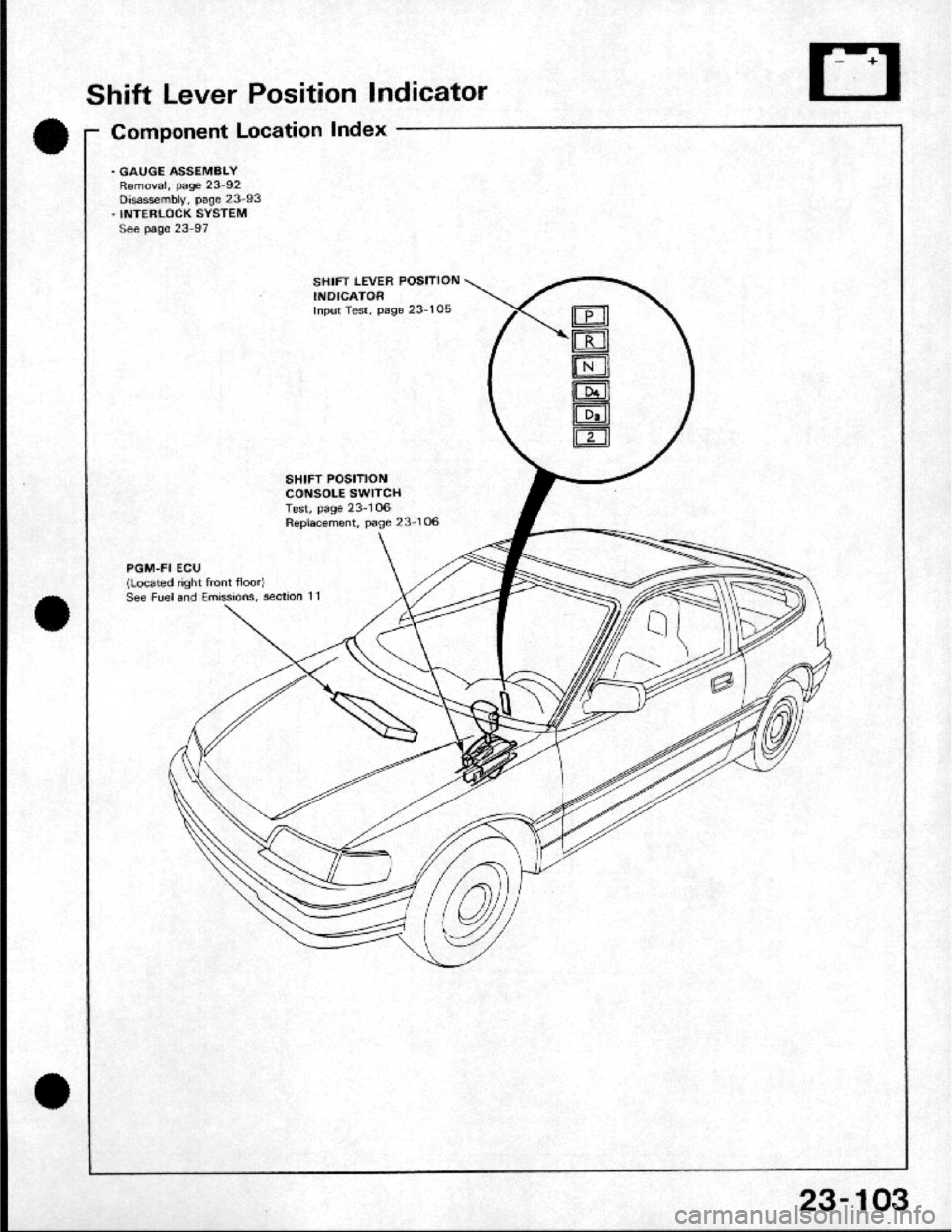 HONDA CRX 1984 Service Repair Manual HONDA CRX 1984 Service Repair Manual