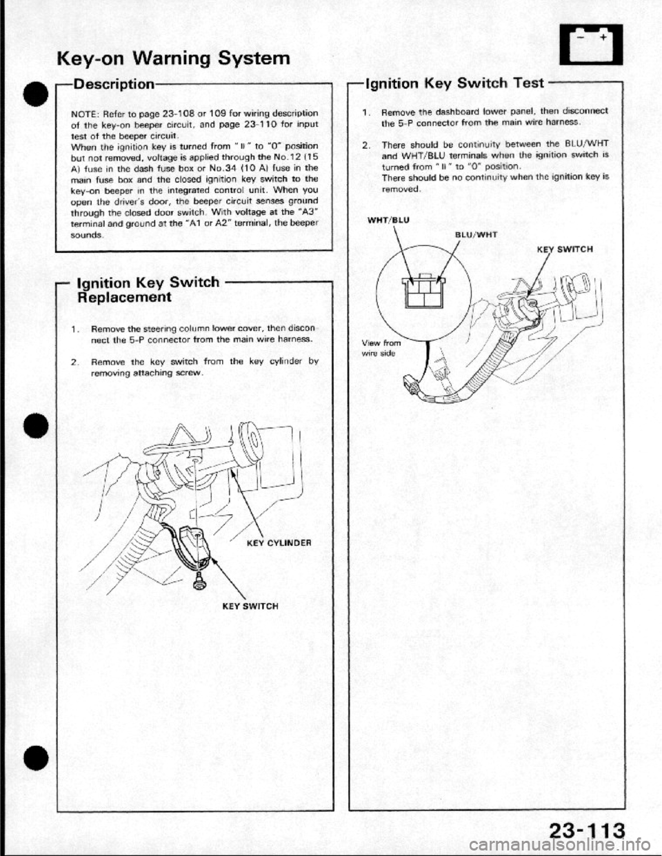 HONDA CRX 1984 Service Repair Manual HONDA CRX 1984 Service Repair Manual