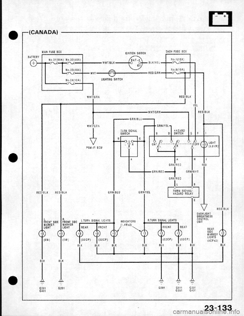 HONDA CRX 1984 Service Repair Manual HONDA CRX 1984 Service Repair Manual