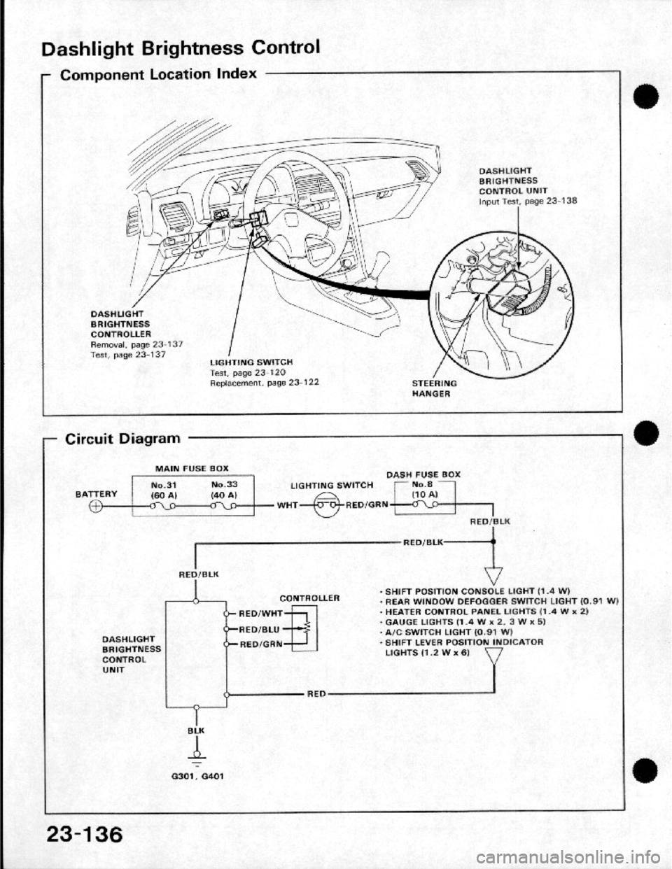 HONDA CRX 1984 Service Repair Manual HONDA CRX 1984 Service Repair Manual
