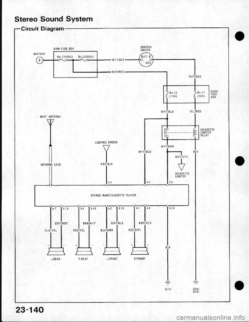 HONDA CRX 1984 Service Repair Manual HONDA CRX 1984 Service Repair Manual