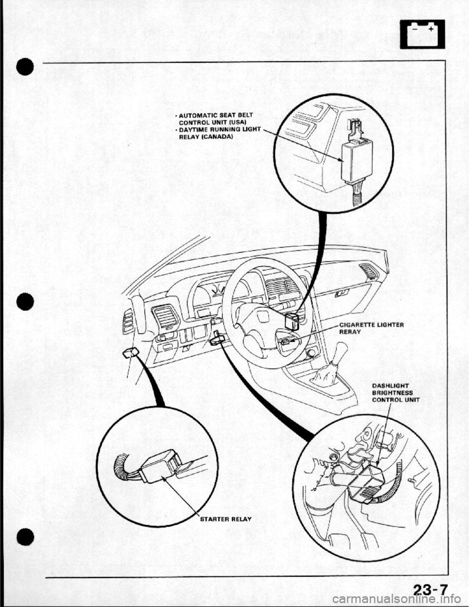 HONDA CRX 1984 Service Owners Manual HONDA CRX 1984 Service Owners Manual