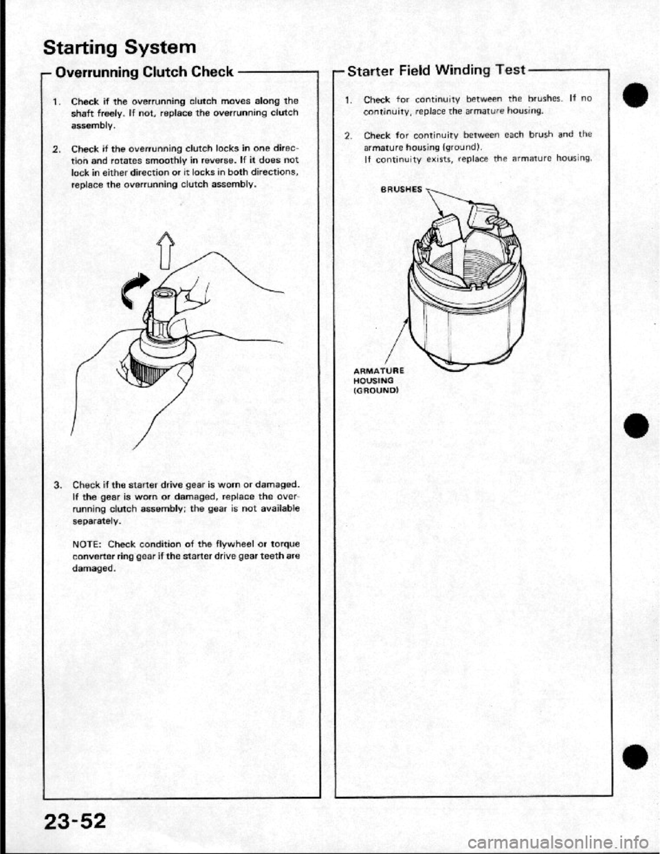HONDA CRX 1984 Service Manual PDF HONDA CRX 1984 Service Manual PDF
