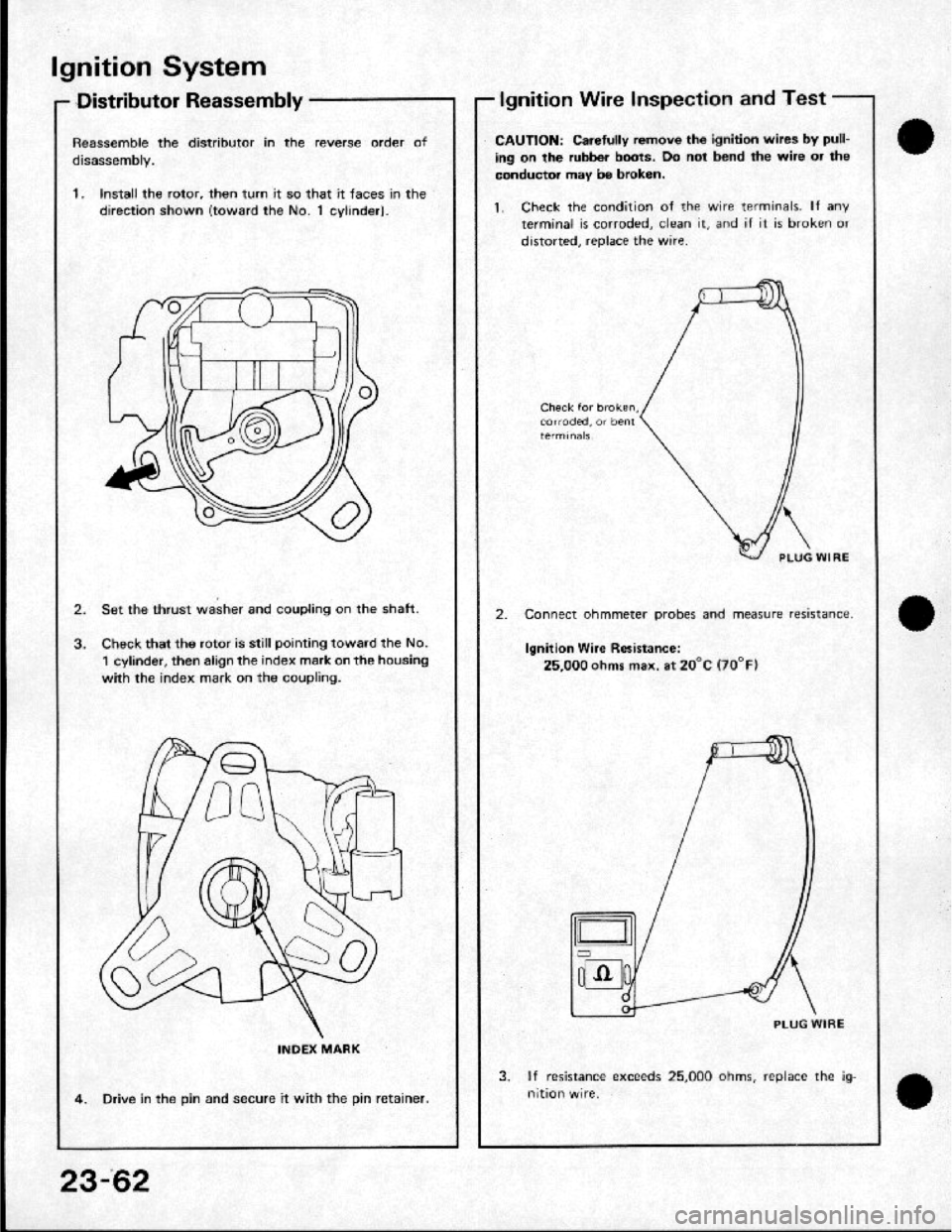 HONDA CRX 1984 Service Manual PDF HONDA CRX 1984 Service Manual PDF
