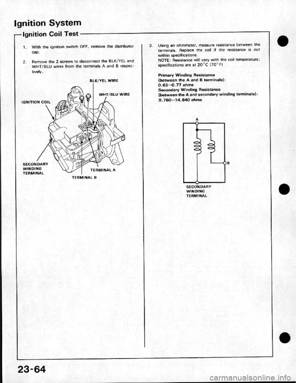 HONDA CRX 1984 Service Manual Online HONDA CRX 1984 Service Manual Online